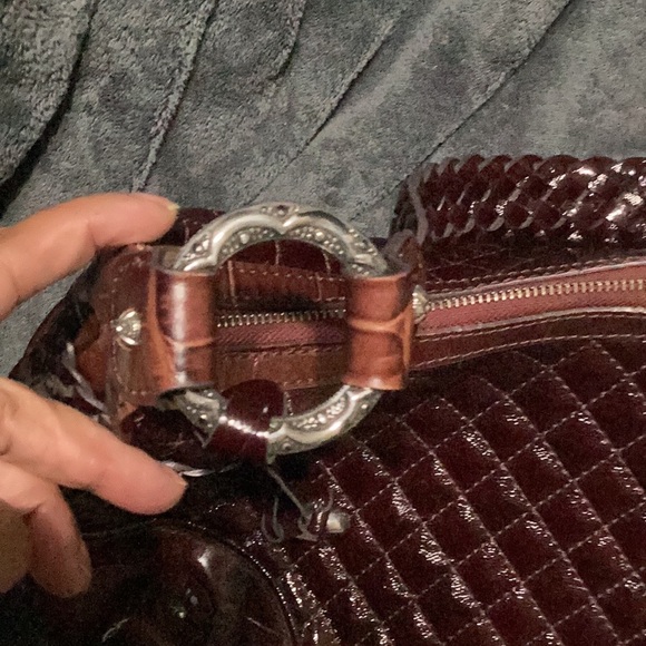 Brighton Bags Vintage Brighton Quilted Hobo Shoulder Bag Deep